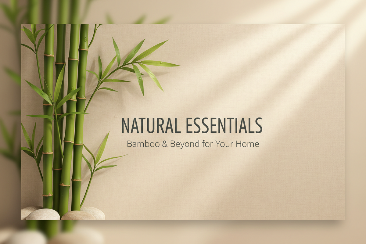 Echo Friendly Bamboo products.