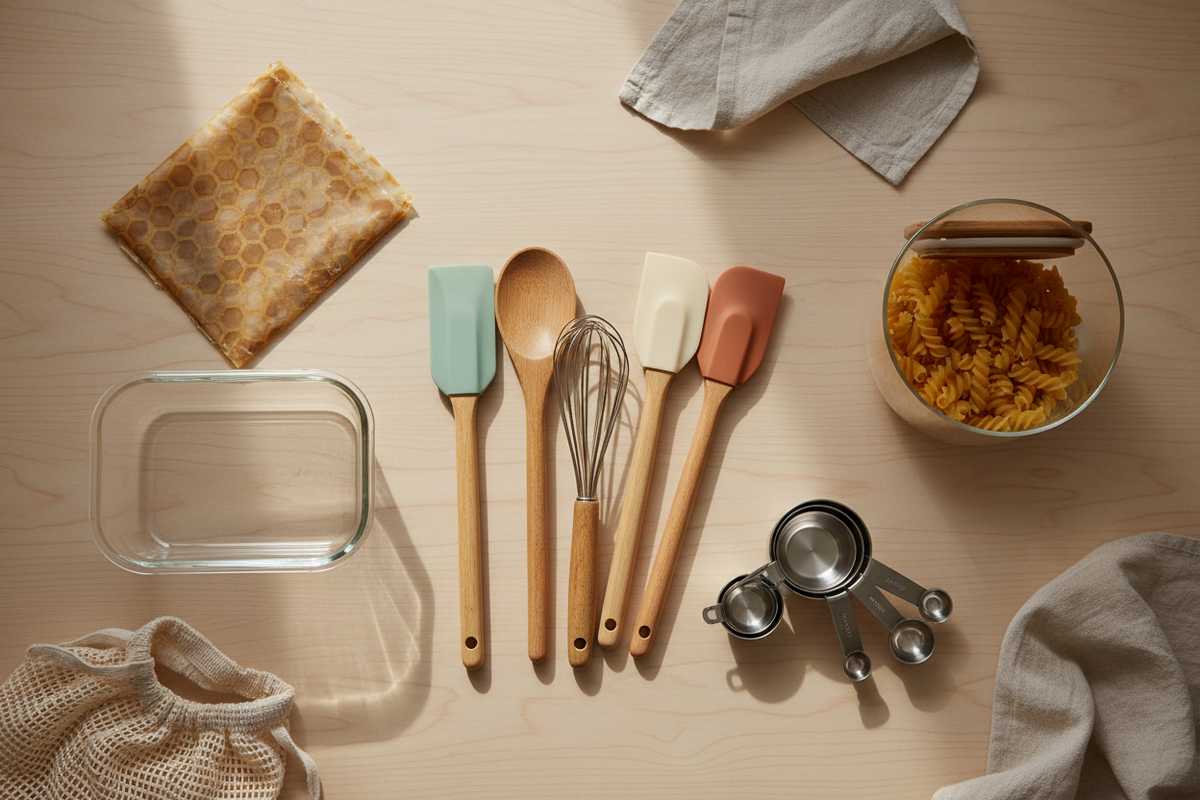 Reusable Kitchen and Shopping Tools.