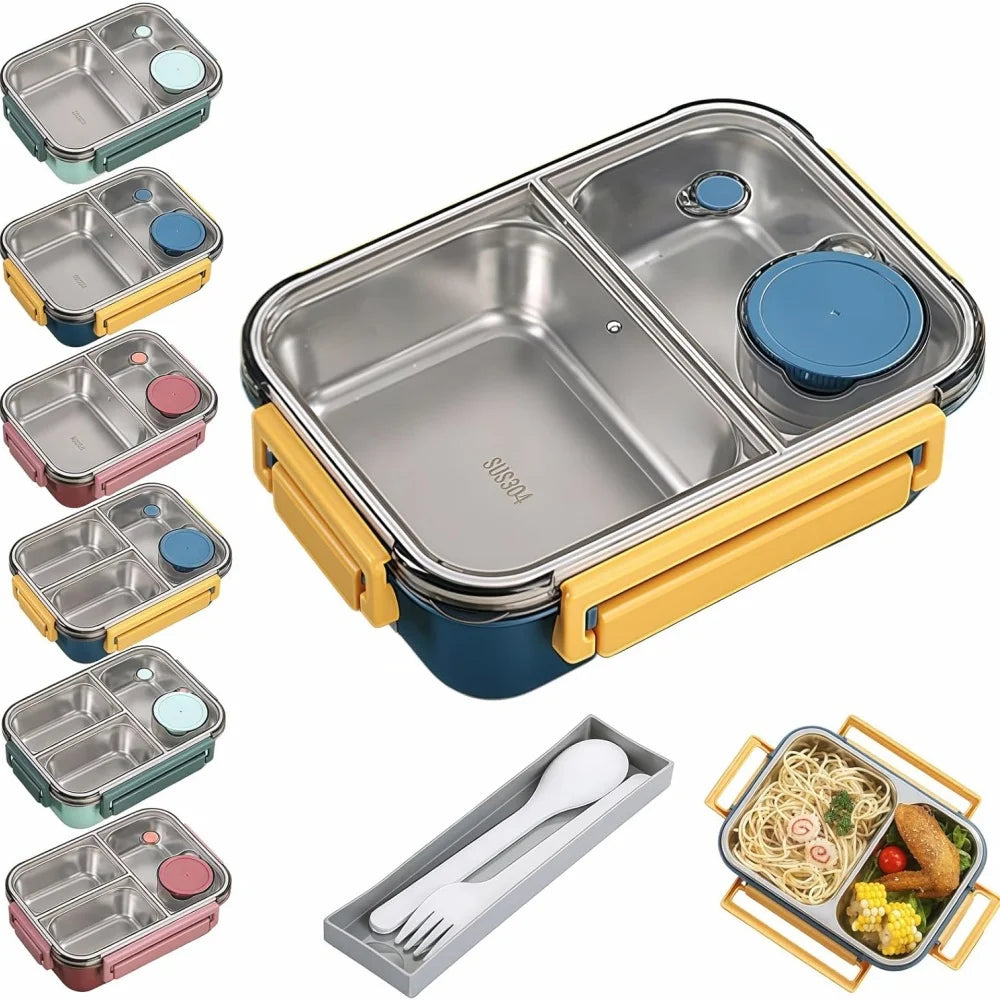 850ml Portable Lunch Boxes for Children and Adults.