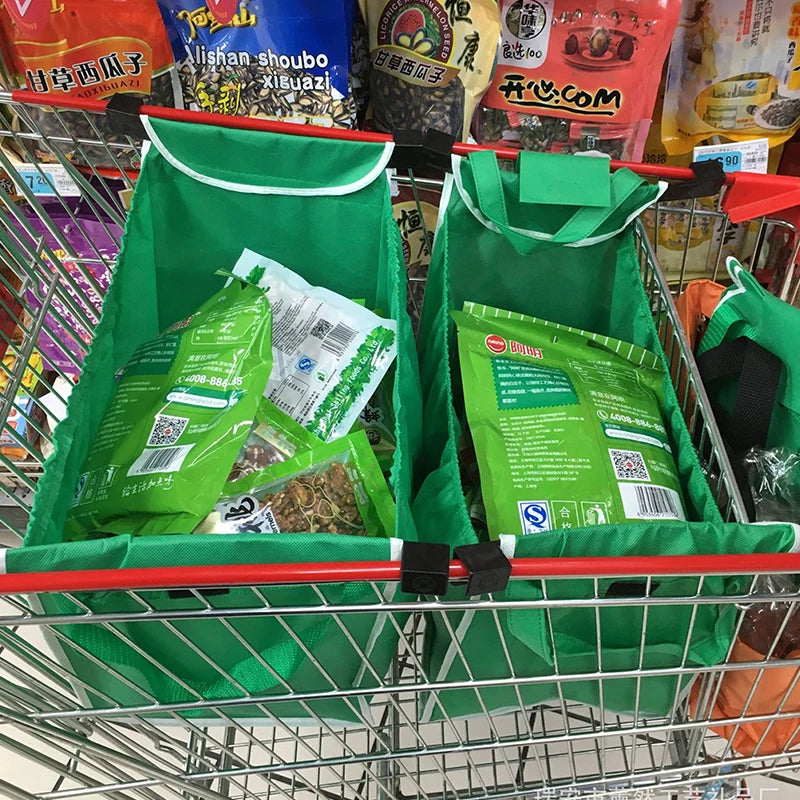 Eco Friendly Trolley Tote Supermarket Shopping Bag.