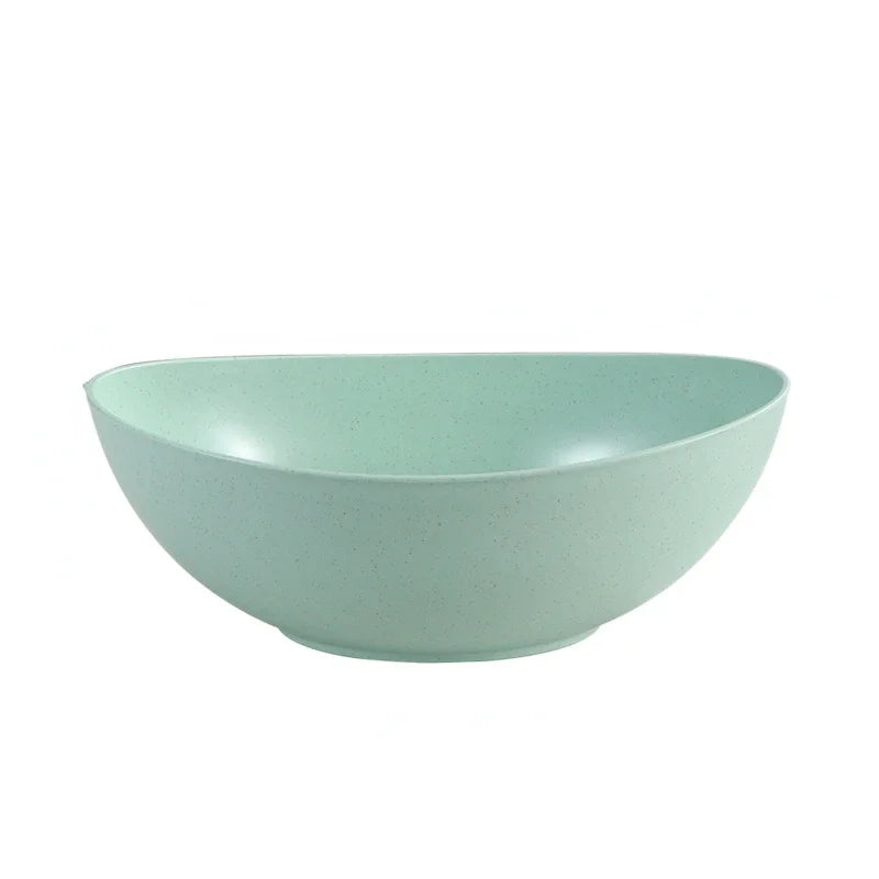 Wheat Straw Household Microwavable Kitchen Bowl.