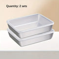 3-Piece Stainless Steel Food Storage Set.