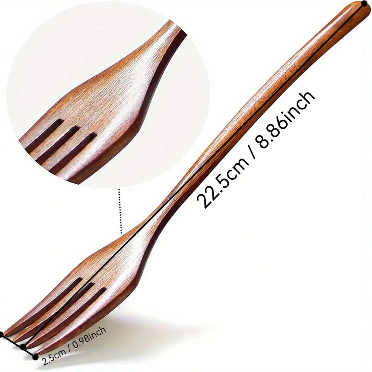 1pc Echo Friendly Wooden fork.