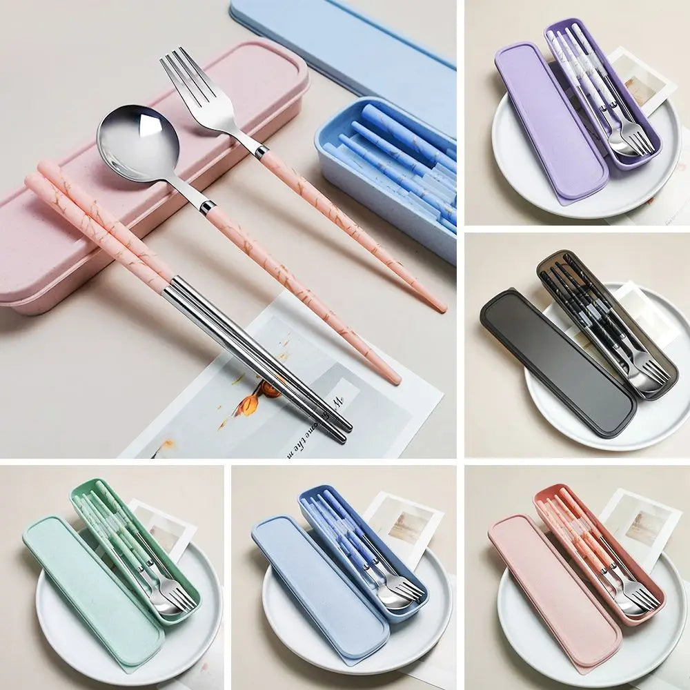 Kitchen Reusable Tableware With Box.