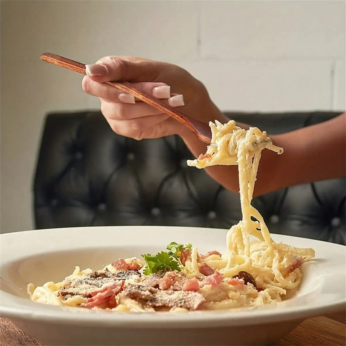 1pc Echo Friendly Wooden fork.