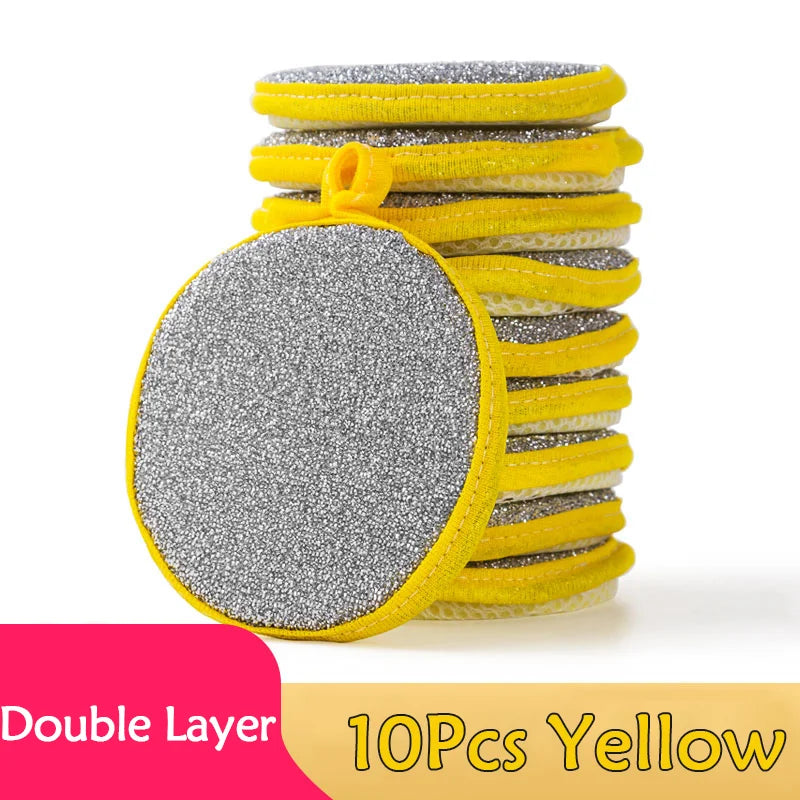 Double-Sided Dishwashing Sponge Set