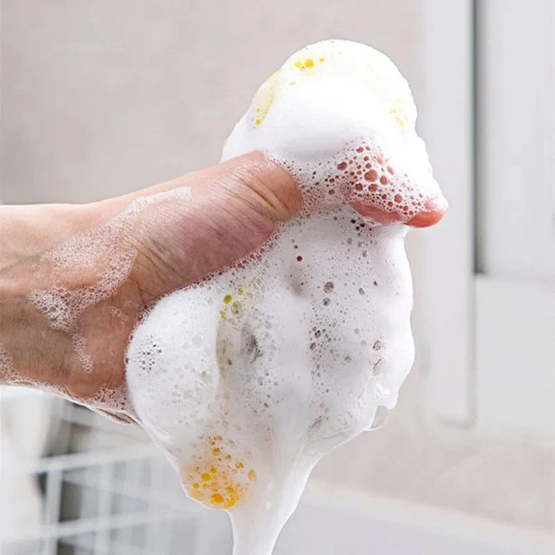 Double-Sided Dishwashing Sponge Set