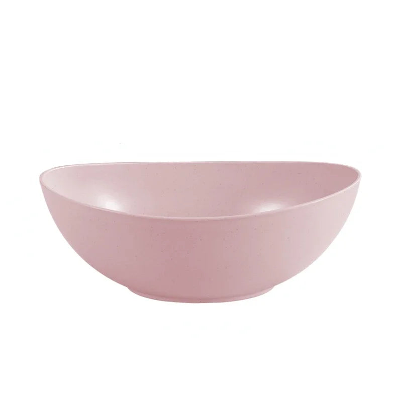 Wheat Straw Household Microwavable Kitchen Bowl.