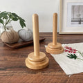 Eco-Friendly Bamboo Heavy Duty Yarn Holder.