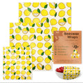 Reusable Beeswax Eco-Friendly Plastic free Food Wraps.