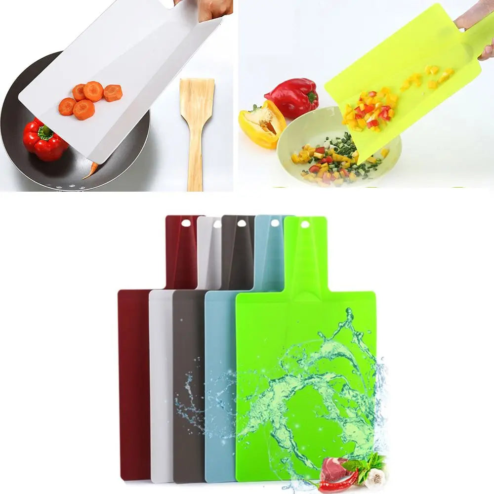 Eco-Friendly Household Products Cooking Folding Kitchens Tool Plastic Cutting Boards Chopping Board