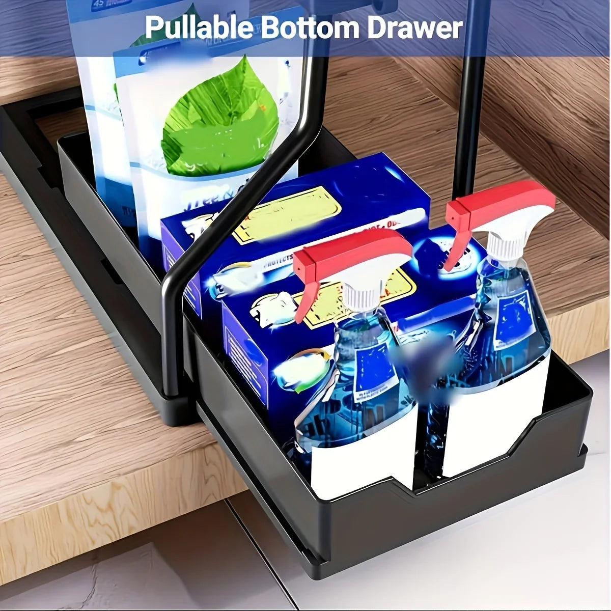 2-Tier Under Sink Storage Organizer