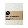 10Pcs Reusable Dishcloths Eco-Friendly Wood Pulp Sponge.